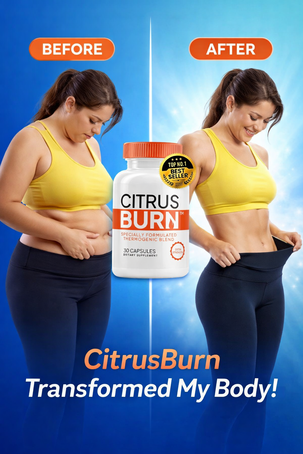 CitrusBurn Drink Review – Before After Weight Loss Proof